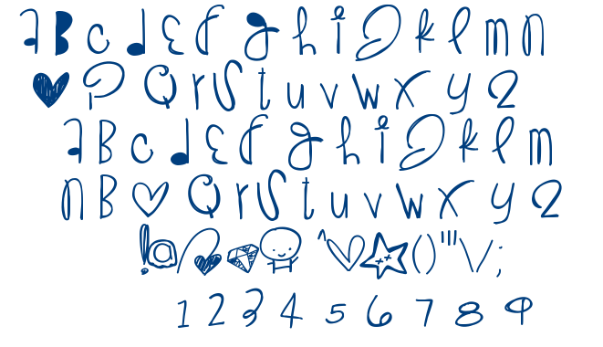 Love font