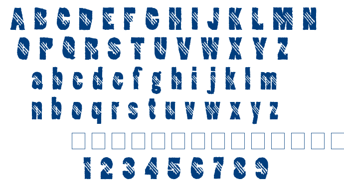 Clawripper font