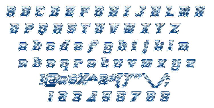 Robbie Rocketpants font