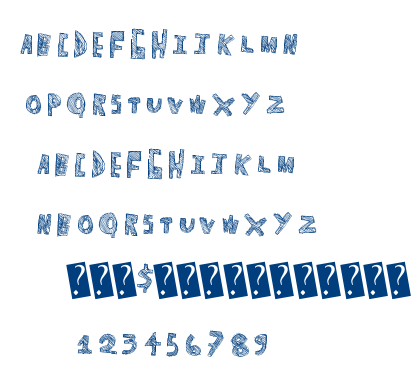 School Notes font