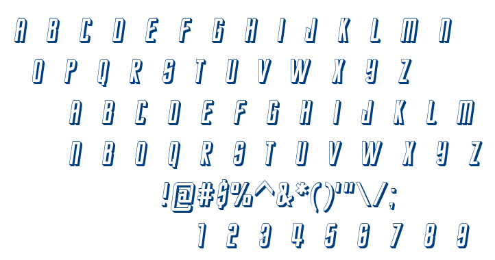 Star Trek future font