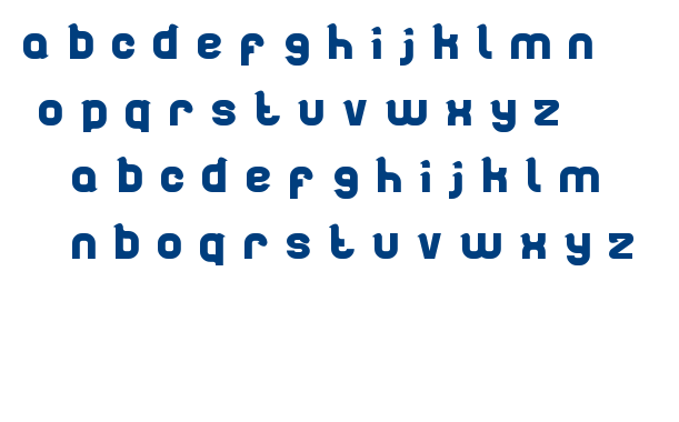 Artistic font