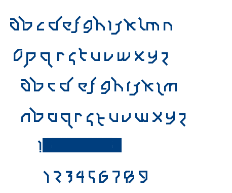 Drum And Bass Ldr font