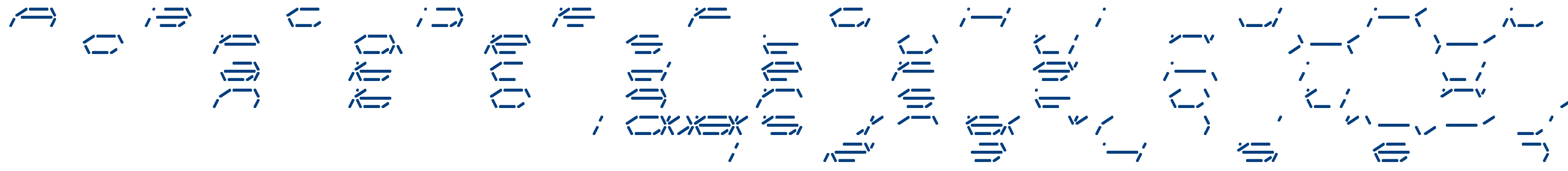 Fifteen Segment Rush font