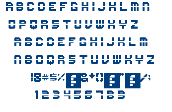 First font