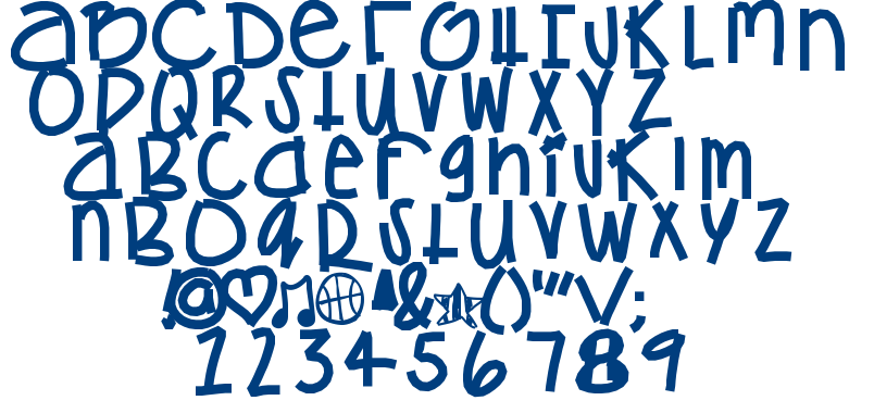 games Getchu No Where font