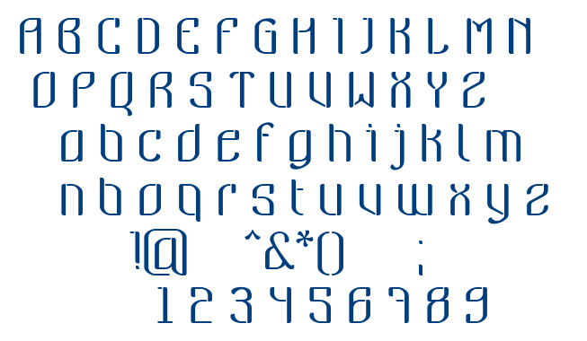 Nymeria font
