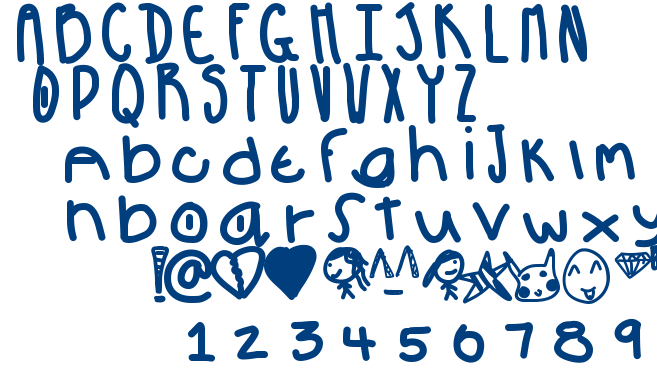 pow font