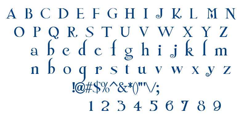 Twilight New Moon font