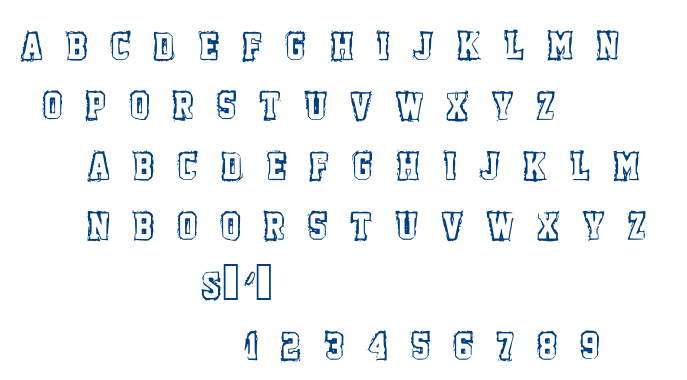Fish font