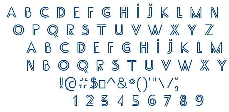 SS Adec font