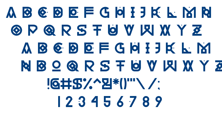 Hectica font