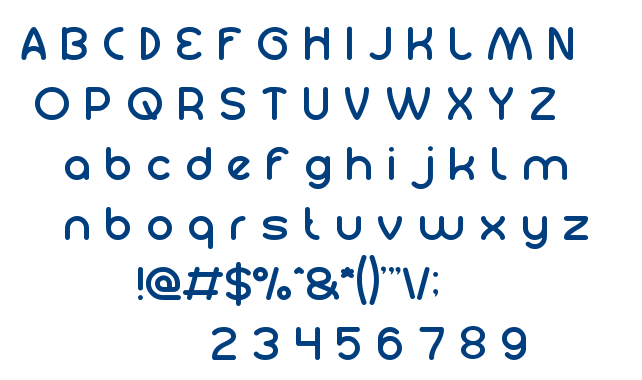 GUITAR ACOUSTIC font