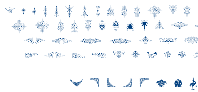 Soft Ornaments Ten font