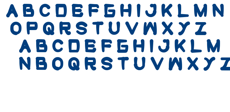 cute monster font