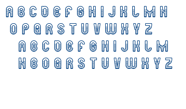 ready steady go font