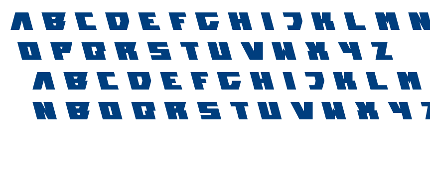 transformation font