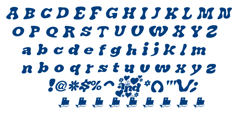 J. Airplane swash font