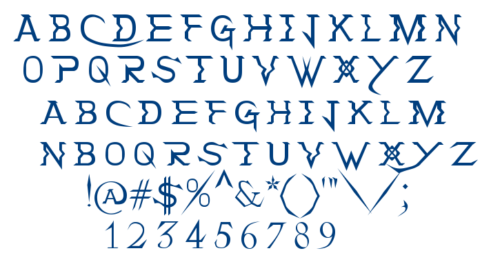 Holitter Tittanium font
