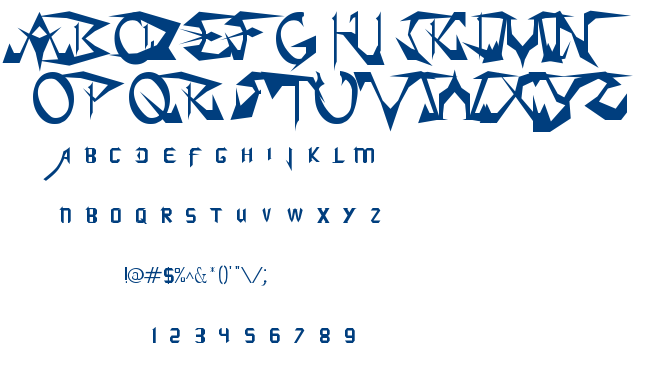 Soul Calibur font
