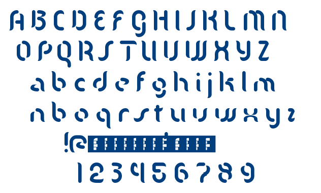 Mgla font