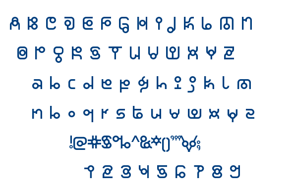 Thaiana Jones font