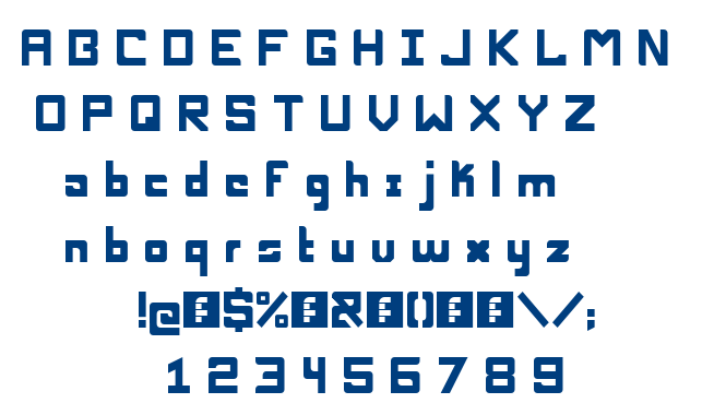 Nucleo font
