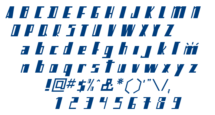 Mikamatic font