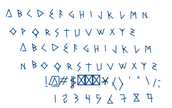 Ritual font