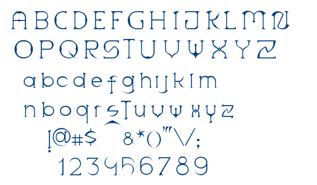 Scythe font