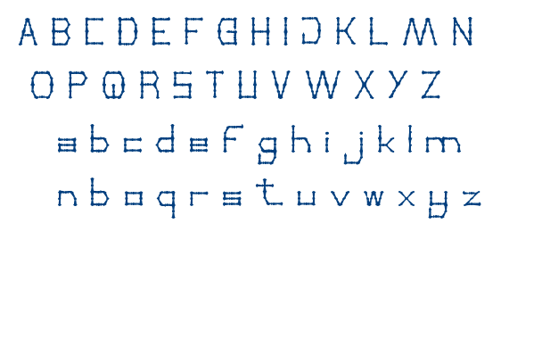 THIN DECORATIVE font