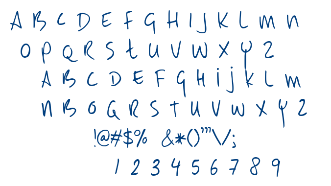 DK Early Morning Coffee font