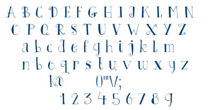 DK Father Frost font