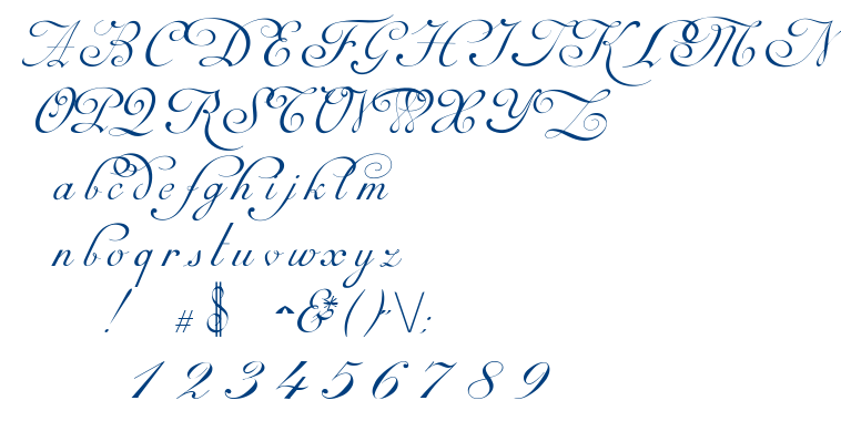 Mirella Script font