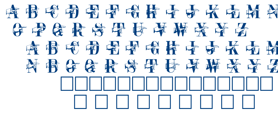 Pointage font