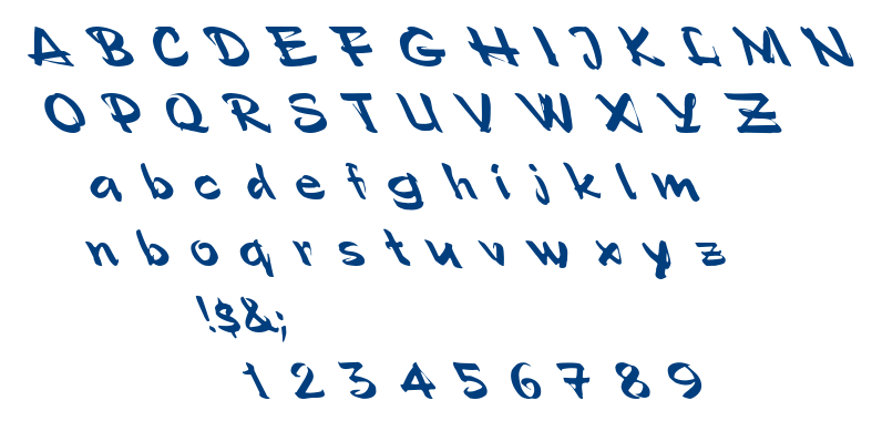 Polo-Semi Script font