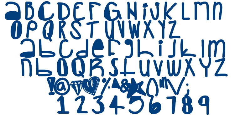 Creepers font