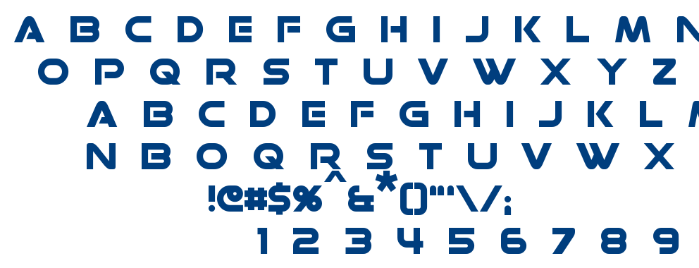 Datacron font