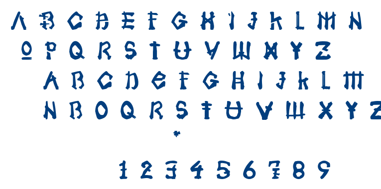 Samoerai font