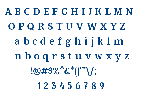 Fowviel font