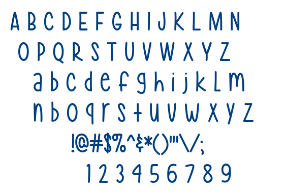Hey Pretty Girl font