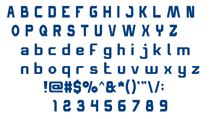 Space Truckin font