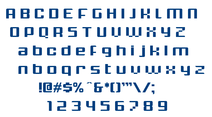 Krunch font
