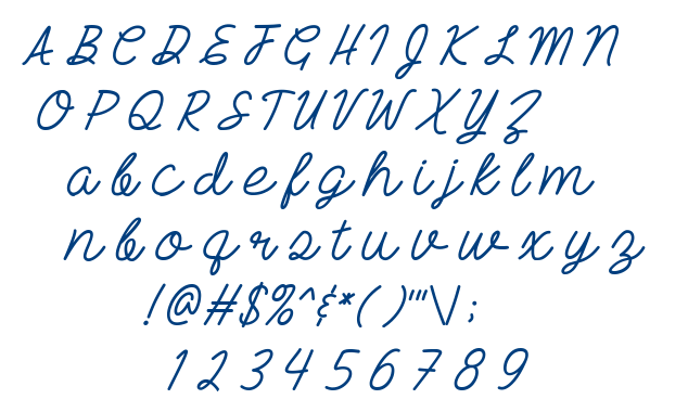 End of the dream font