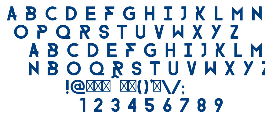 Farray font
