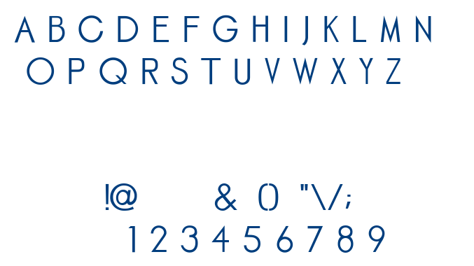 Gravo font