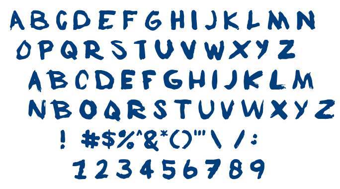 Cigarettes & Coffee font