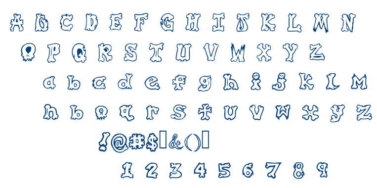 Graffiti In My Bones font