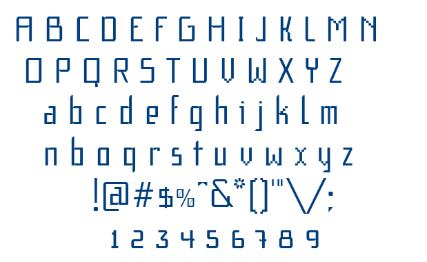 F1 Secuencia Quad FFP font