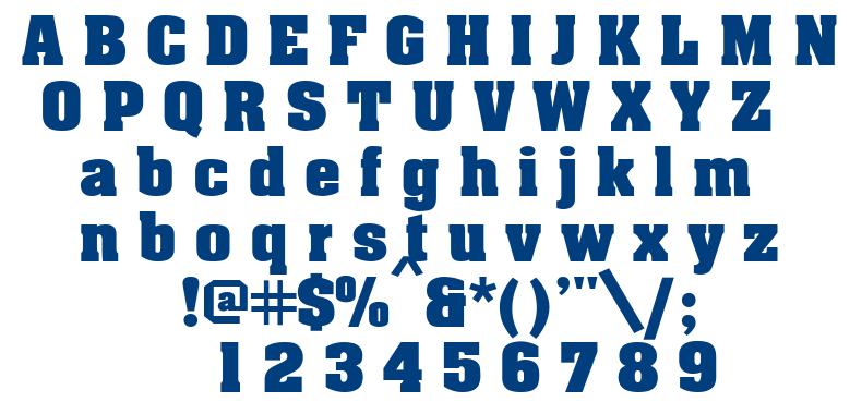 Aardvark font